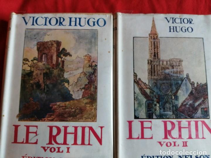 Libros: LE RHIN (Victor Hugo) Volumen 1 y 2 - Foto 5