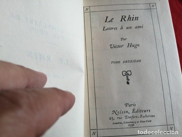 Libros: LE RHIN (Victor Hugo) Volumen 1 y 2 - Foto 13