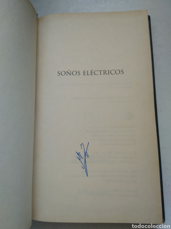 Libros: SO&Ntilde;OS EL&Eacute;CTRICOS/RAM&Oacute;N CARIDE OGANDO - Foto 2