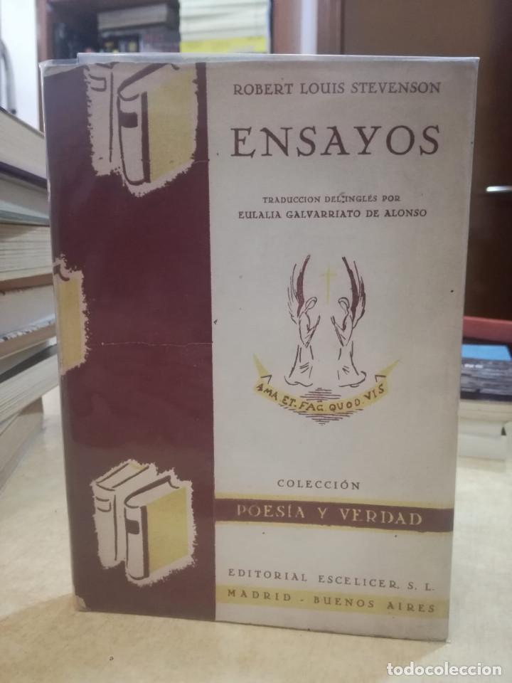 Libros: ENSAYOS. - ROBERT LOUIS STEVENSON. - Foto 1