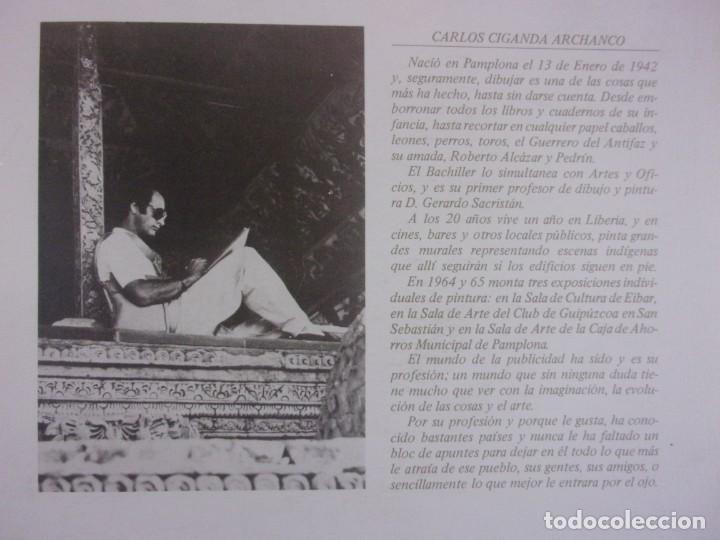 Libros: LOS SANFERMINES EN APUNTES / CARLOS CIGANDA - Foto 4