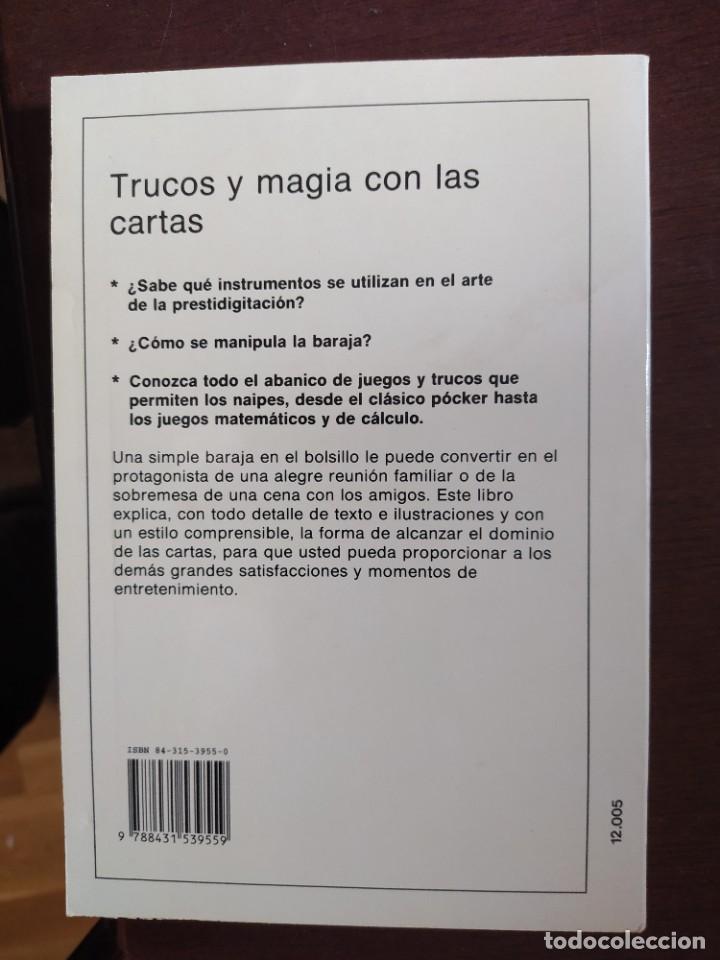 Libros: TRUCOS Y MAGIA CON LAS CARTAS - Foto 2