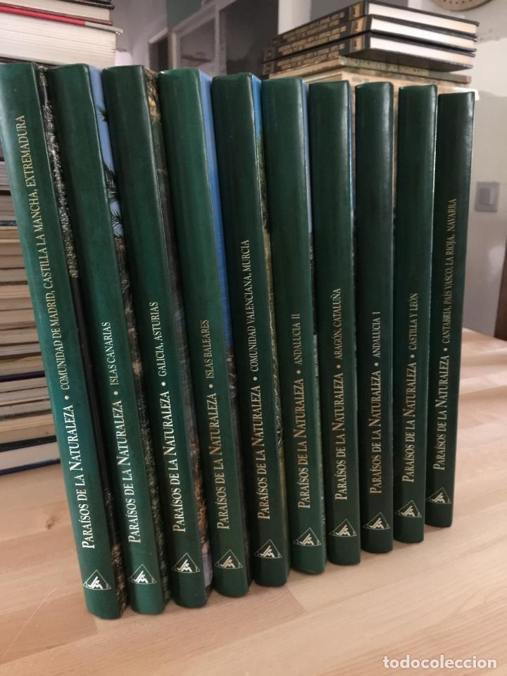 Libros: Para&iacute;sos de la naturaleza (10 tomos) - Foto 1