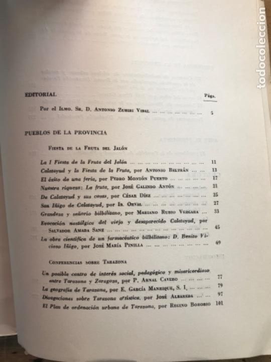 Libros: ZARAGOZA. XIV. 1961 - Foto 3
