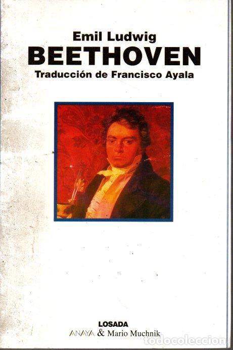 Libros: BEETHOVEN. - LUDWIG, Emil. - Foto 1