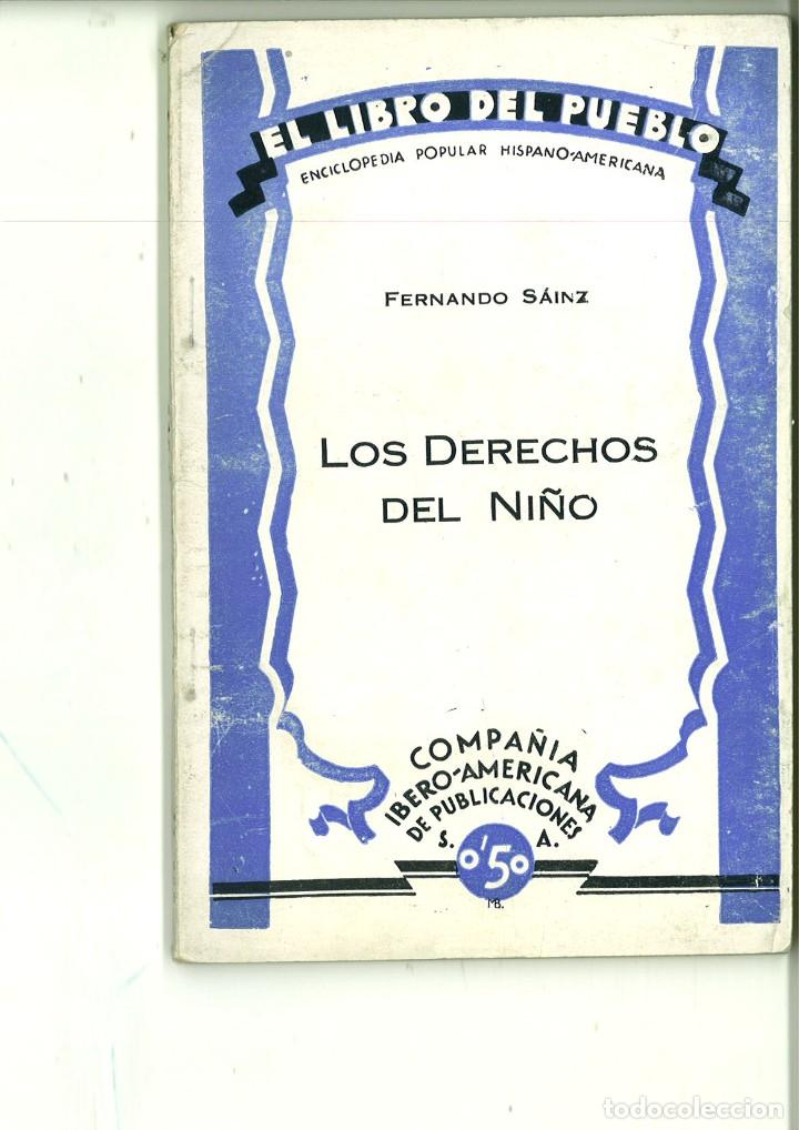 Libros: LOS DERECHOS DEL NI&Ntilde;O. Fernando Sainz - Foto 1