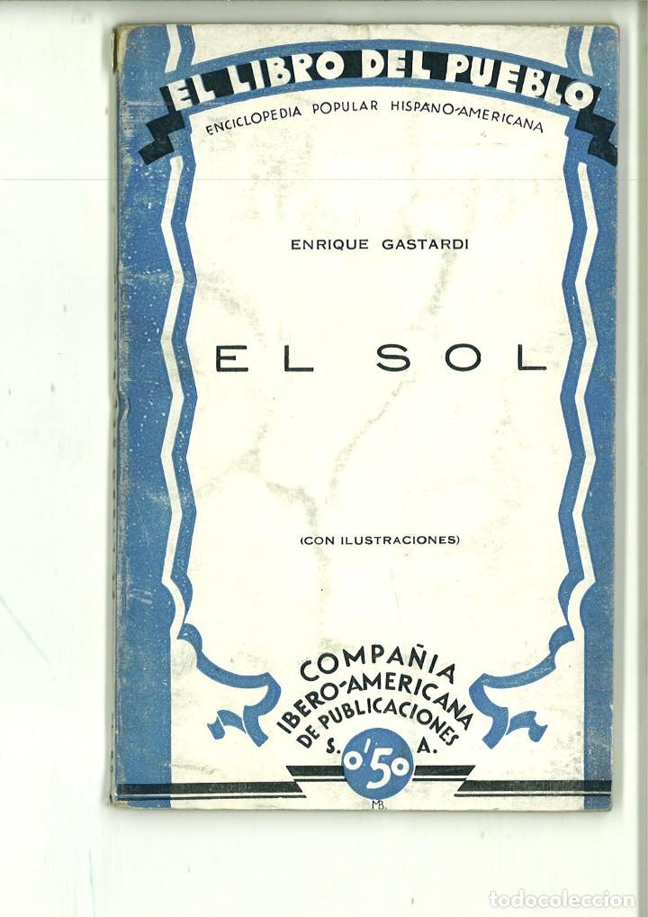 Libros: EL SOL. Enriqui Gastardi - Foto 1