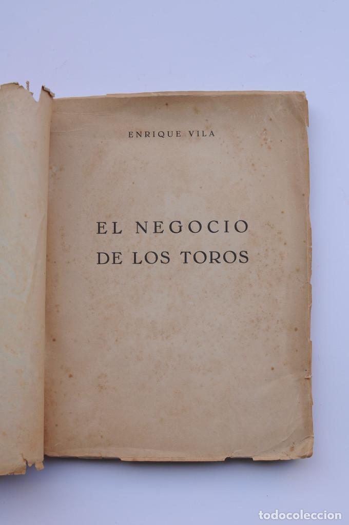 Libros: El negocio de los toros - VILA, Enrique - Foto 2