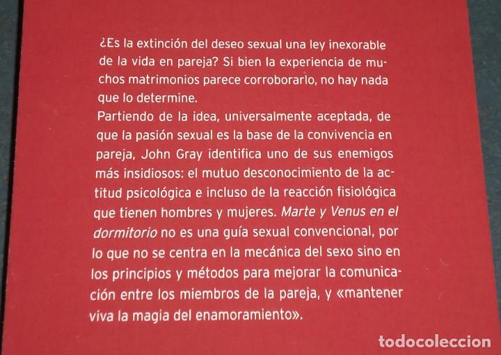 Libros: Libro MARTE Y VENUS EN EL DORMITORIO, de John Gray - Foto 2