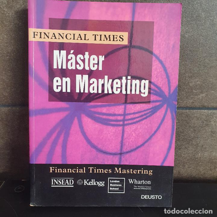 Libros: Master en marketing. Financial Times Mastering. - Foto 1