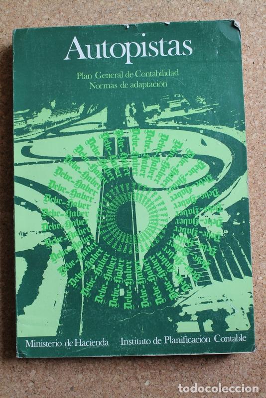 Libros: Autopistas. Plan General de Contabilidad. Normas de adaptaci&oacute;n. - Foto 1