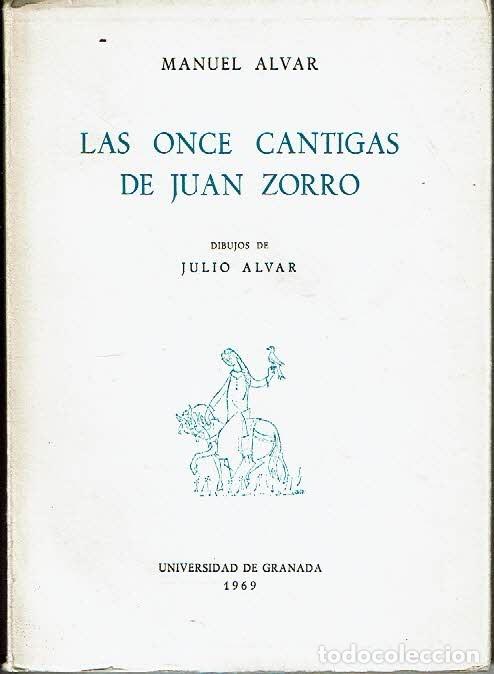 Libros: Las once cantigas de Juan Zorro. - Manuel Alvar. - Foto 1
