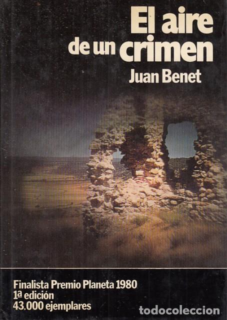Libros: EL AIRE DE UN CRIMEN - Benet, Juan - Foto 1