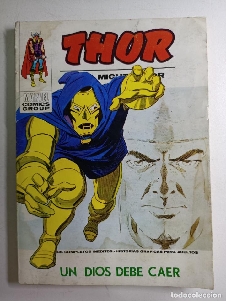 Libros: Thor, n&ordm; 36, Taco, Vertice, Un Dios debe caer - Foto 1
