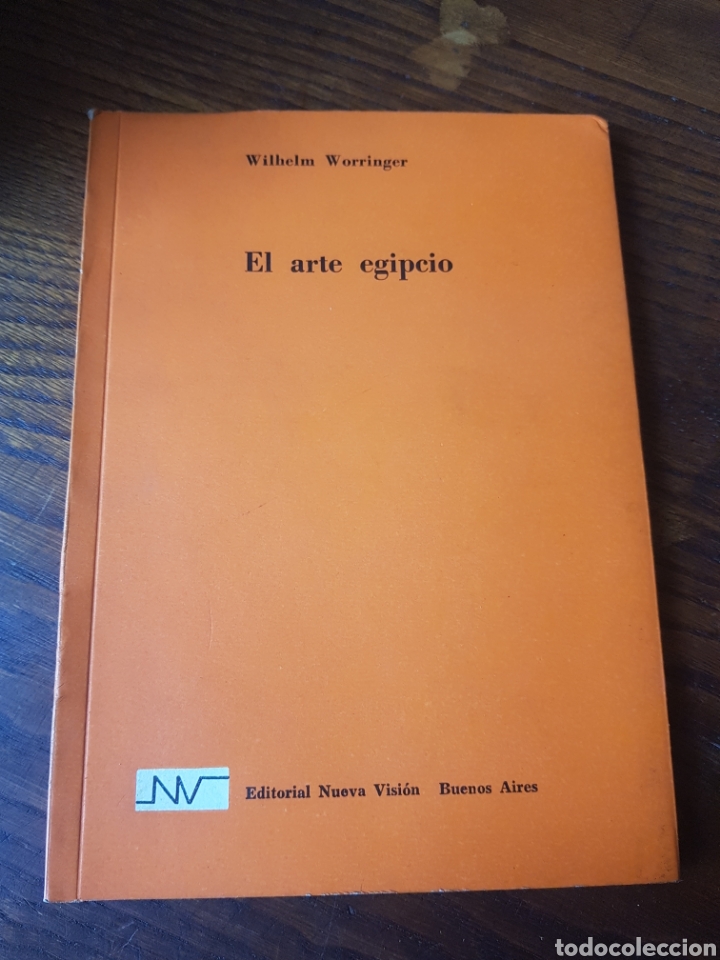 Libros: EL ARTE EGIPCIO - WILHELM WORRINGER - 1927 - Foto 1
