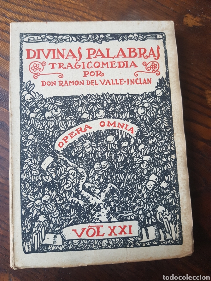 Libros: DIVINAS PALABRAS - RAM&Oacute;N DEL VALLE-INCL&Aacute;N - 1943 - Foto 1
