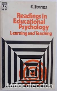 Libros: Readings in Educational Psychology: Learning and Teaching - E. Stones - Foto 1