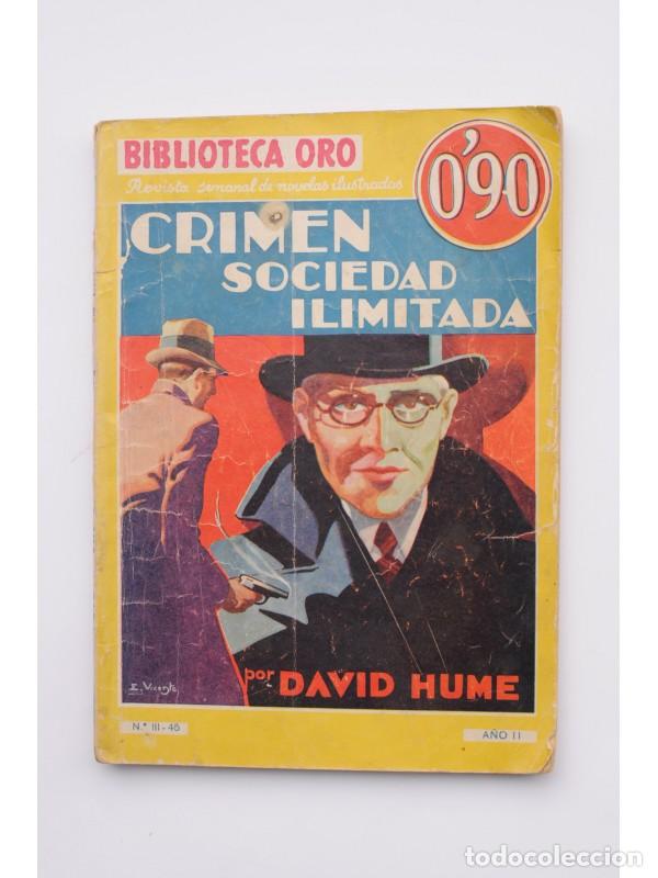 Libros: Crimen Sociedad Limitada - HUME, David - Foto 1