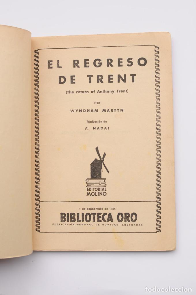 Libros: El regreso de Trent - WALLACE, Edgar - Foto 2