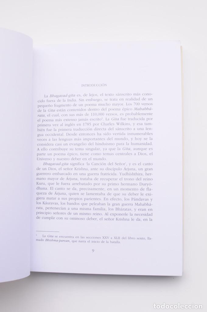 Libros: Bhagavad-Gita. La canci&oacute;n del se&ntilde;or - AN&Oacute;NIMO - Foto 5