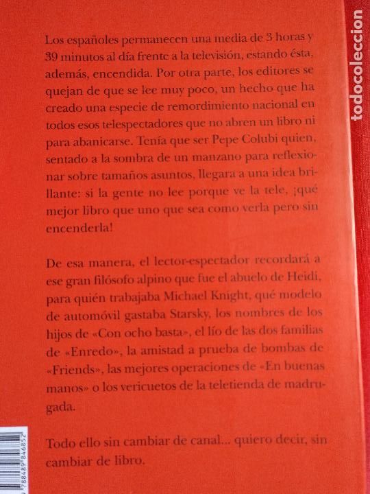 Libros: La tele que me pari&oacute;. Pepe Colubi. - Foto 2