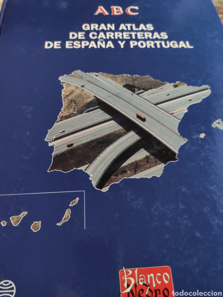 Libros: Gran Atlas de Carreteras de Espa&ntilde;a. ABC. ASM - Foto 1