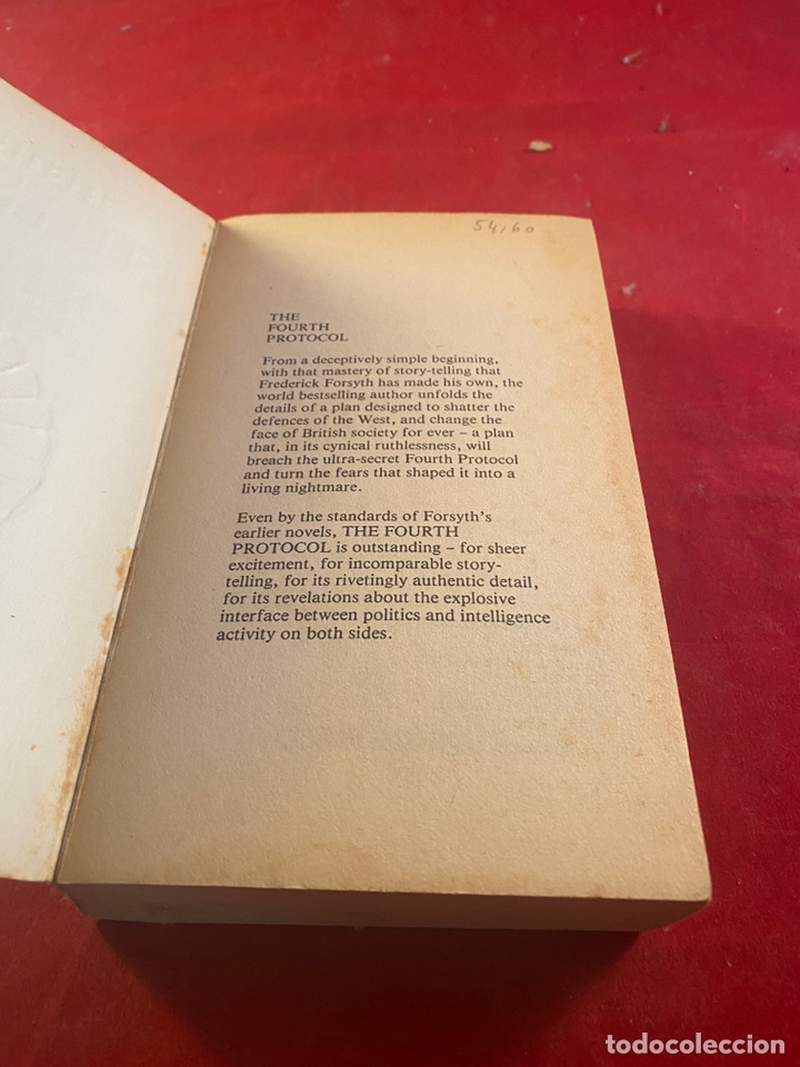 Libros: The fourth protocol - Foto 2