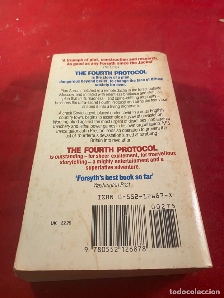 Libros: The fourth protocol - Foto 4