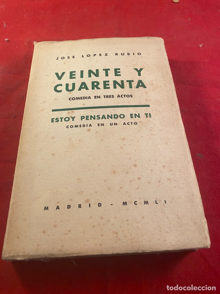 Libros: Veinte y cuarenta - comedia - Foto 1