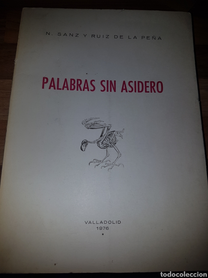 Libri di seconda mano: Palabras sin asidero Valladolid 1976