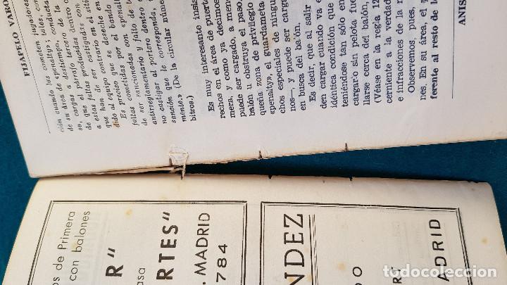Libros: LIBRO REGLAMENTO DE FUTBOL COMENTADO (1944) PEDRO ESCARTIN - Foto 6
