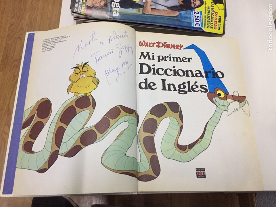 Libros: Mi primer diccionario de ingl&eacute;s Walt Disney - Foto 3