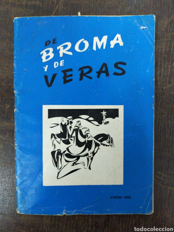 Libros: De broma y de veras. Enero 1958 - Foto 1