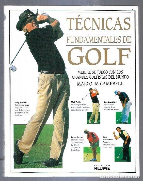 Libros: TECNICAS FUNDAMENTALES DE GOLF - CAMPBELL, MALCOLM - Foto 6