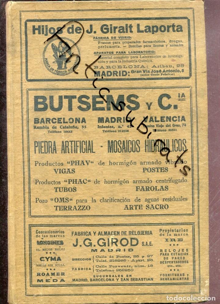 B&uuml;cher: LIBRO A&Ntilde;O 1948 MOSAICOS HIDRAULICOS BUTSEMS GIRALT LAPORTA GIROD BASCULAS SOLER DIRECTORIO DE MADRID