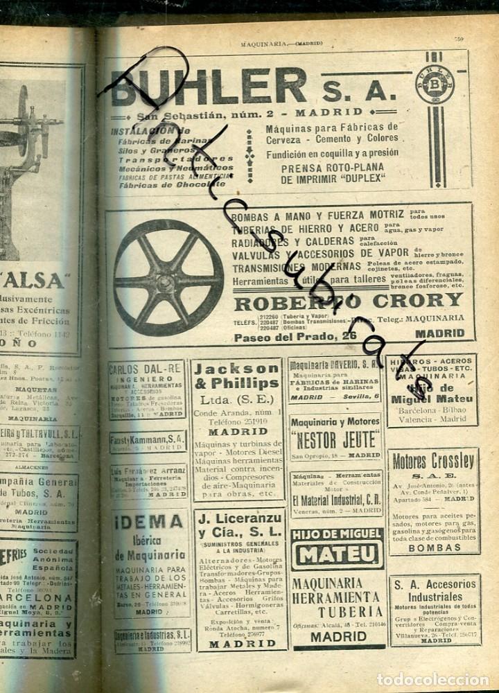 Libri di seconda mano: LIBRO A&Ntilde;O 1948 TALLERES ALSA BUHLER ROBERTO CRORY MUVISA MARQUINAS DACTILO SULZER PUJOL XICOY