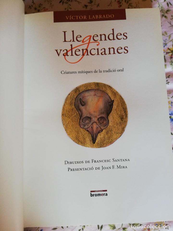 Libros: CUENTOS. LLEGENDES VALENCIANES. BROMERA. - Foto 7