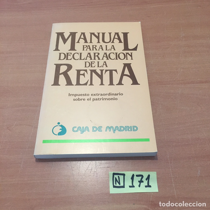 Libros: Manual para la declaraci&oacute;n de la renta caja Madrid - Foto 1