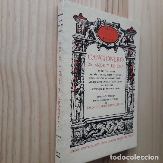 Libros: CANCIONERO DE AMOR Y DE RISA - JOAQU&Iacute;N L&Oacute;PEZ BARBADILLO - Foto 2