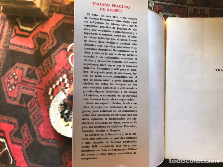 Libros: Bastado pr&aacute;ctico de ajedrez. Lorenzo Ponce sala. 4&ordm; premio Heracles. - Foto 3