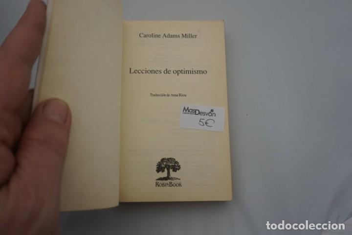 Libros: 22-B / LECCIONES DE OPTIMISMO - CAROLINE ADAMS MILLER / ROBINBOOK - Foto 3