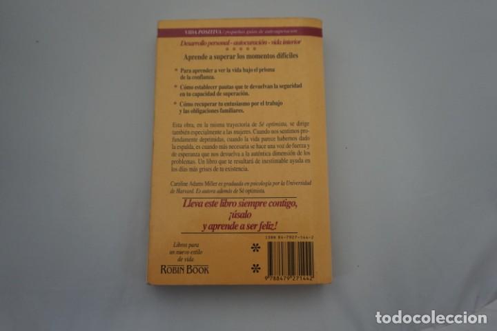 Libros: 22-B / LECCIONES DE OPTIMISMO - CAROLINE ADAMS MILLER / ROBINBOOK - Foto 5
