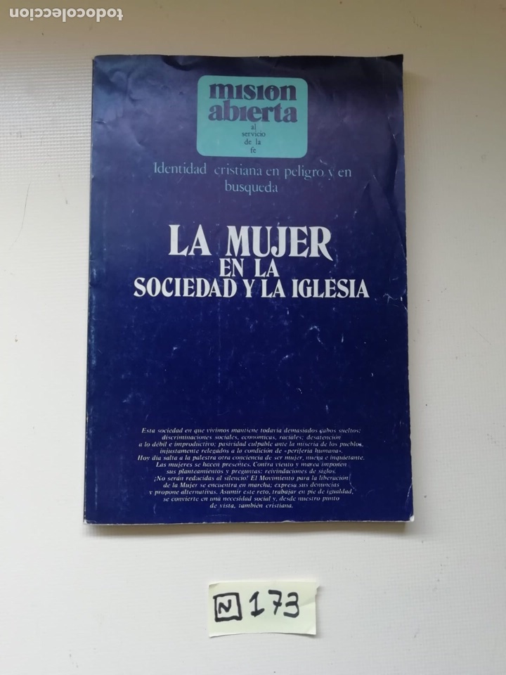 Libros: Mujer en la sociedad y en la iglesia - Foto 1