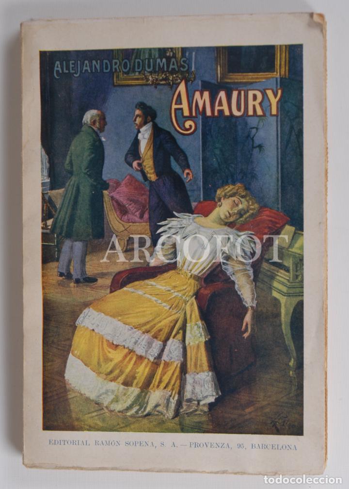 Libros: INTONSO - AMAURY - ALEJANDRO DUMAS - EDITORIAL SOPENA - 1936 - Foto 1