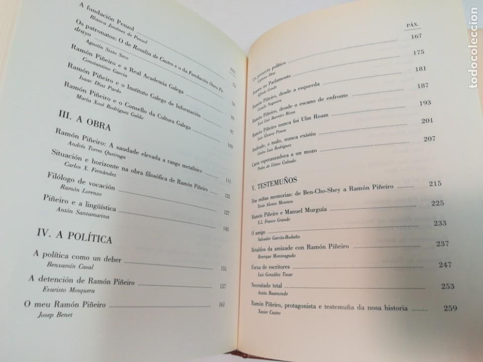 Libros: VV.AA Homenaxe a Ram&oacute;n Pi&ntilde;eiro (en gallego) S987AT - Foto 5