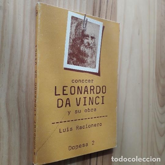 Libros: CONOCER LEONARDO DA VINCI Y SU OBRA - LUIS RACIONERO - Foto 2