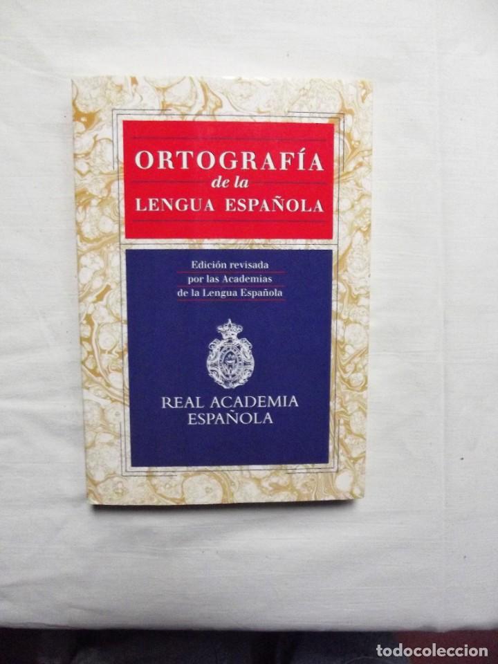 Libros: ORTOGRAFIA DE LA LENGUA ESPA&Ntilde;OLA - Foto 1
