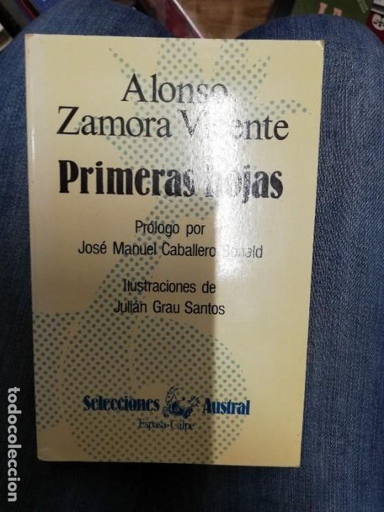 Libros: Primeras hojas - Alonso Zamora. Austral - Foto 1