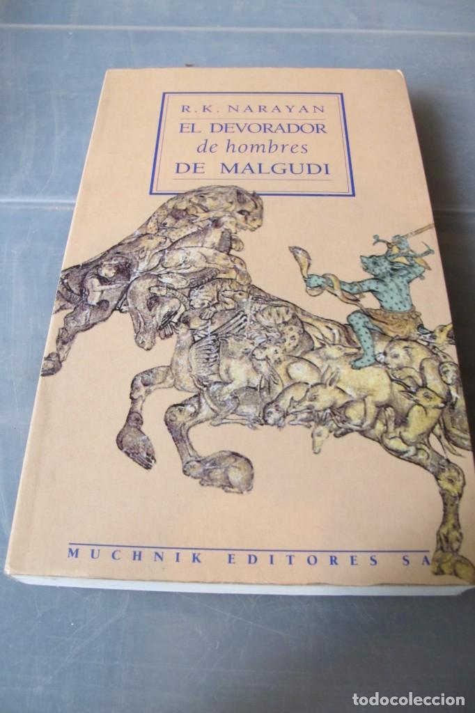 Libros: EL DEVORADOR DE HOMBRES DE MALGUDI. R.K. NARAYAN - Foto 1