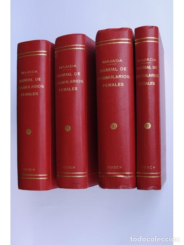 Libros: Manual de formularios penales - MAJADA, Arturo - Foto 1